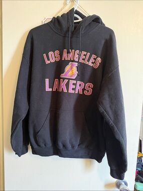 Los Angeles Lakers Black Pullover Hoodie Sweatshirt